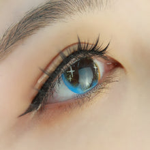 Load image into Gallery viewer, Sweety Shining Stars Blue-Colored Contacts-UNIQSO
