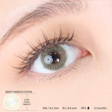 Load image into Gallery viewer, Sweety Hidrocor Crystal (1 lens/pack)-Colored Contacts-UNIQSO
