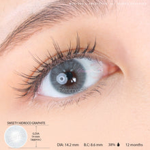 Load image into Gallery viewer, Sweety Hidrocor Graphite (1 lens/pack)-Colored Contacts-UNIQSO
