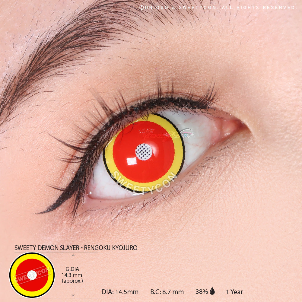 Sweety Demon Slayer - Rengoku Kyojuro (1 lens/pack)