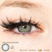 Load image into Gallery viewer, Sweety Seafoam Spanish Banks (1 lens/pack)-Colored Contacts-UNIQSO
