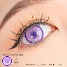 Load image into Gallery viewer, Sweety Paradise Violet (1 lens/pack)-Colored Contacts-UNIQSO
