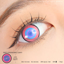 Load image into Gallery viewer, Sweety Genshin Impact Ganyu (1 lens/pack)-Colored Contacts-UNIQSO
