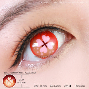 Sweety Genshin Impact Klee (Clover)-Colored Contacts-UNIQSO