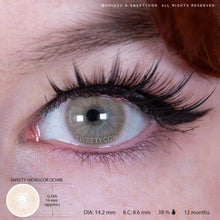 Load image into Gallery viewer, Sweety Hidrocor Ochre (1 lens/pack)-Colored Contacts-UNIQSO
