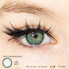 Load image into Gallery viewer, Sweety Seafoam Papakolea (1 lens/pack)-Colored Contacts-UNIQSO
