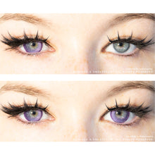 Load image into Gallery viewer, Sweety Bubbly Violet (1 lens/pack)-Colored Contacts-UNIQSO
