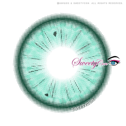 1 Day Sweety Fruit Juice Green (2 or 10 lenses/pack)-Colored Contacts-UNIQSO