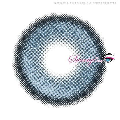 1 Day Sweety Deepveil Blue (2 or 10 lenses/pack)-Colored Contacts-UNIQSO