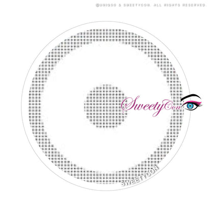 Sweety Crazy Opaque Cloudy White (1 lens/pack)