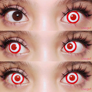 Sweety Crazy Bullseye (1 lens/pack)-Crazy Contacts-UNIQSO