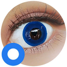 Load image into Gallery viewer, Sweety Crazy Pure Dark Blue (1 lens/pack)-Crazy Contacts-UNIQSO
