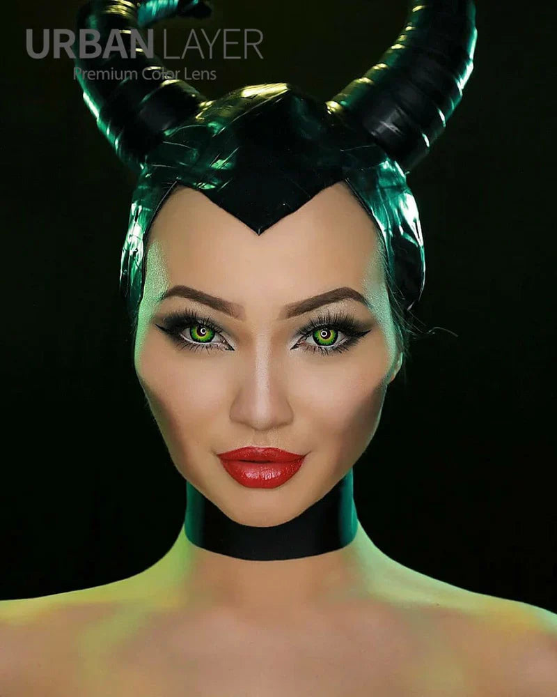 Sweety Crazy Green Werewolf (1 lens/pack)-Crazy Contacts-UNIQSO