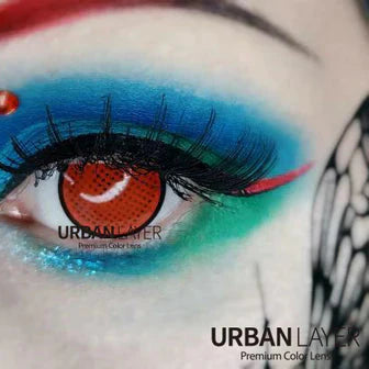 Sweety Crazy Red Screen/ Mesh II (1 lens/pack)-Crazy Contacts-UNIQSO