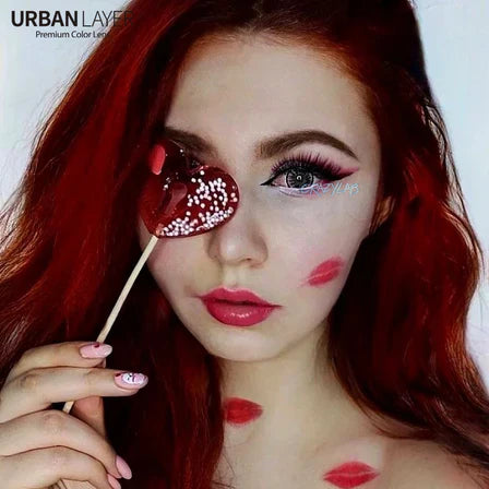 Sweety Crazy Petal Purple (1 lens/pack)-Crazy Contacts-UNIQSO