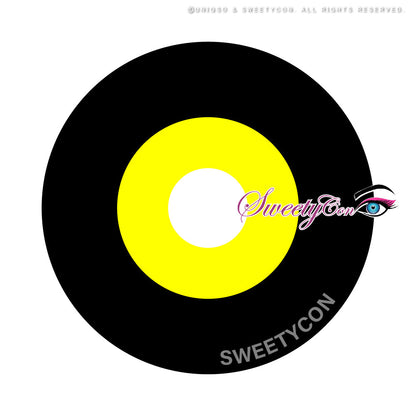 Sweety Mini Yellow Ghoul (1 lens/pack)-Crazy Contacts-UNIQSO