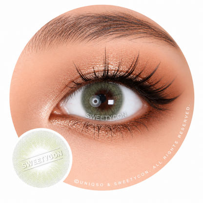 Sweety Hidrocor II Sky Grey (1 lens/pack)-Colored Contacts-UNIQSO