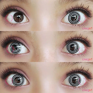 Sweety Crazy Black Spiral II-Crazy Contacts-UNIQSO