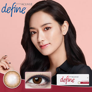 1-Day Acuvue Define Radiant Chic - 30 Pcs-Colored Contacts-UNIQSO