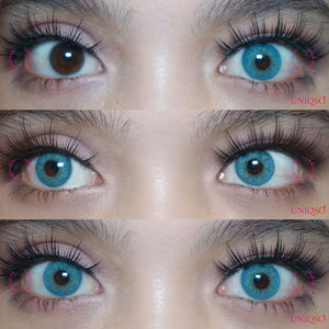 Sweety Russian Blue (1 lens/pack)-Colored Contacts-UNIQSO