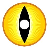 Load image into Gallery viewer, Sweety Sclera Contacts Sauron Yellow (1 lens/pack)-Sclera Contacts-UNIQSO
