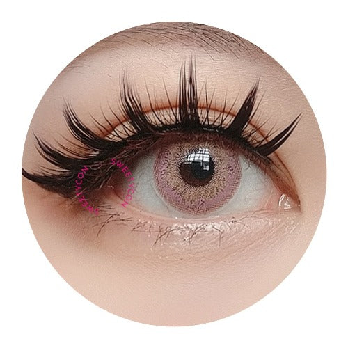 Sweety Sugar Pink-Colored Contacts-UNIQSO