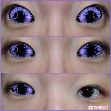 Load image into Gallery viewer, Sweety Violet Sclera Contacts - Elf Purple (1 lens/pack)-Sclera Contacts-UNIQSO
