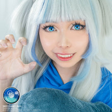 Load image into Gallery viewer, Sweety Anime 2 Cyan Turquoise (1 lens/pack)-Colored Contacts-UNIQSO
