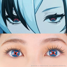 Load image into Gallery viewer, Sweety Crazy Knave Cross (1 lens/pack)-Colored Contacts-UNIQSO
