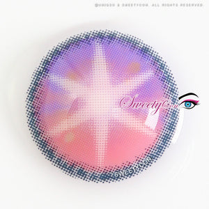 Sweety Star Idol Violet (1 lens/pack)-Colored Contacts-UNIQSO