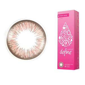 1-Day Acuvue Define Fresh Rose (30 lenses/pack)-Colored Contacts-UNIQSO