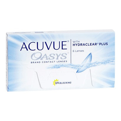 Acuvue Oasys - 6 Pcs-Clear Contacts-UNIQSO