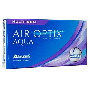 Air Optix Aqua Multifocal - 3 Pcs-Clear Contacts-UNIQSO