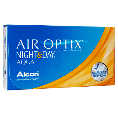 Air Optix Night & Day - 3 Pcs-Clear Contacts-UNIQSO