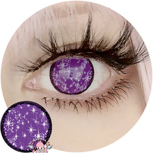 Load image into Gallery viewer, Anime Sparkle Violet by KleinerPixel-Colored Contacts-UNIQSO
