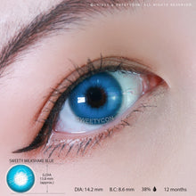 Load image into Gallery viewer, Sweety Milkshake Blue (1 lens/pack)-Colored Contacts-UNIQSO
