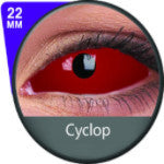 CrazyLab 22mm Red Sclera (2 lenses/pack)