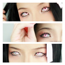 Load image into Gallery viewer, Sweety Anime Cloud Rim Pink - Demon Slayer - Nezuko Kamado-Colored Contacts-UNIQSO
