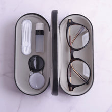 Load image into Gallery viewer, 2 In-1 Case For Eyeglasses &amp; Contact Lenses-Lens Case-UNIQSO
