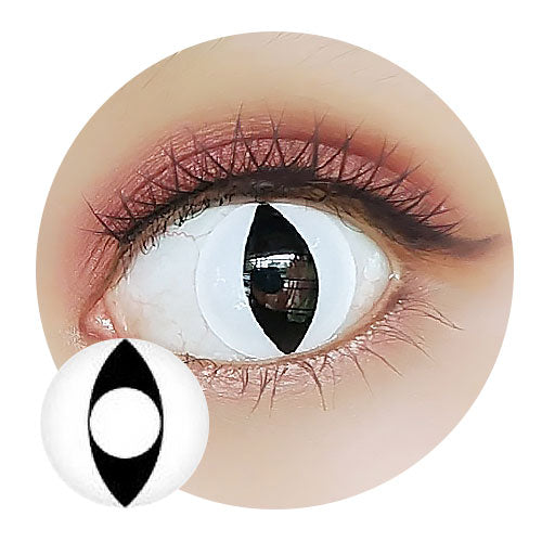 CrazyLab White Cat (2 lenses/pack)