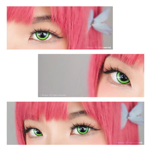 Sweety Mini Nebulous Green-Colored Contacts-UNIQSO