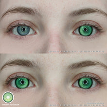 Load image into Gallery viewer, Sweety Koi Green (1 lens/pack)-Colored Contacts-UNIQSO
