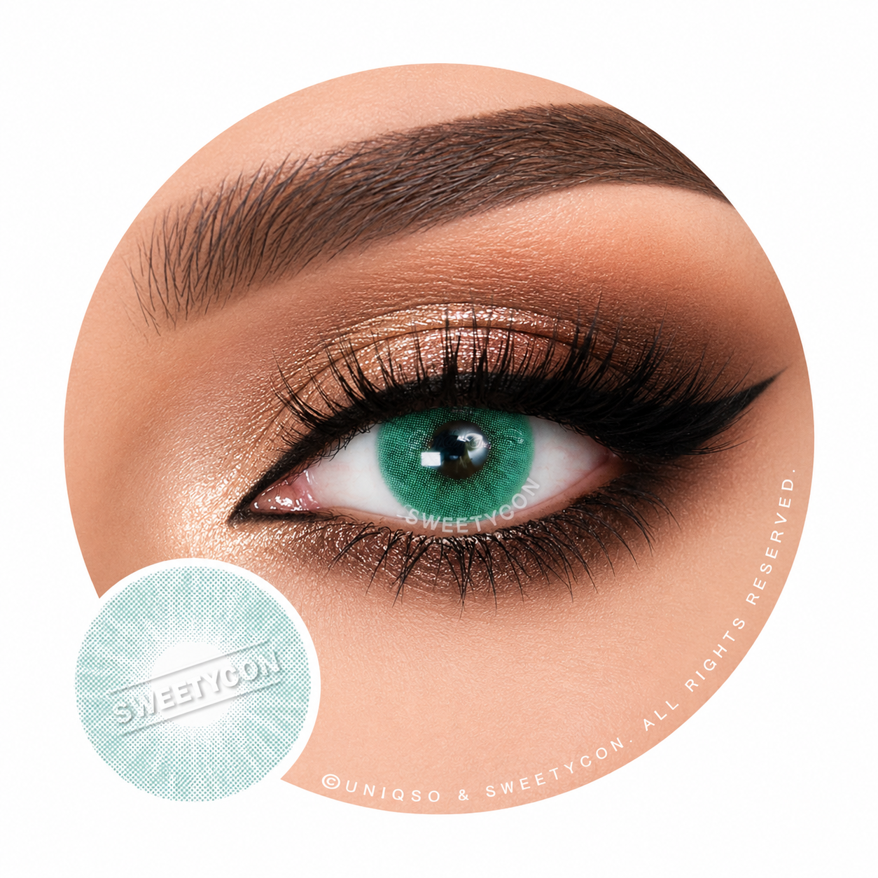 Sweety Hidrocor Marine (1 lens/pack)-Colored Contacts-UNIQSO