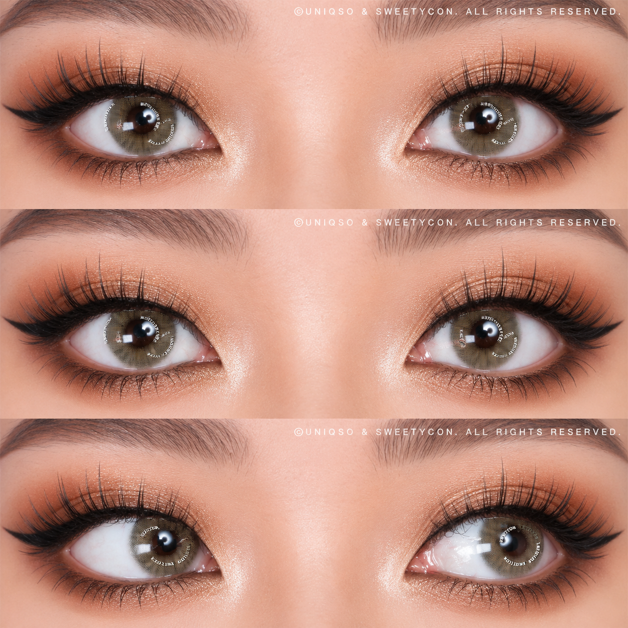 Sweety Hidrocor Mel (1 lens/pack)-Colored Contacts-UNIQSO