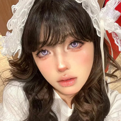 Sweety Koi Violet (1 lens/pack)-Colored Contacts-UNIQSO