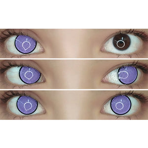 Sweety Crazy Violet Mesh Rim-Crazy Contacts-UNIQSO