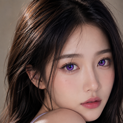 Sweety Mystic Wing Violet (1 lens/pack)-Colored Contacts-UNIQSO