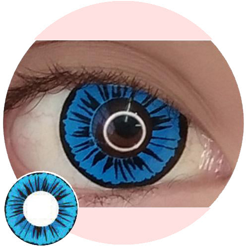 CrazyLab Petal Blue (2 lenses/pack)