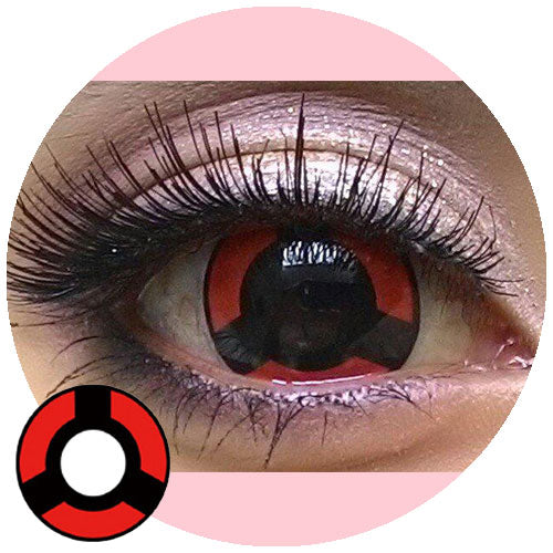 Sweety Izuna Mangkeyo Sharingan (1 lens/pack)-Colored Contacts-UNIQSO