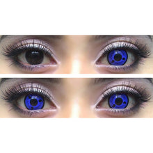 Load image into Gallery viewer, Sweety Purple Sharingan (1 lens/pack)-Colored Contacts-UNIQSO
